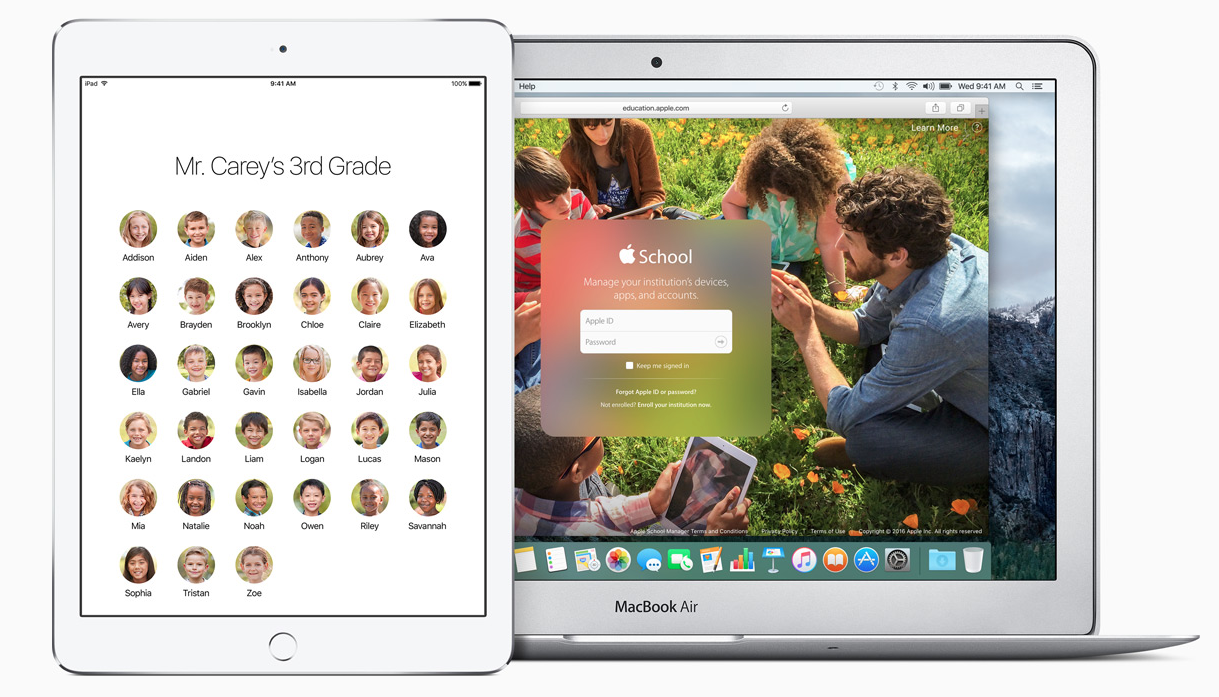 Apple e iOS 9.3 per la didattica